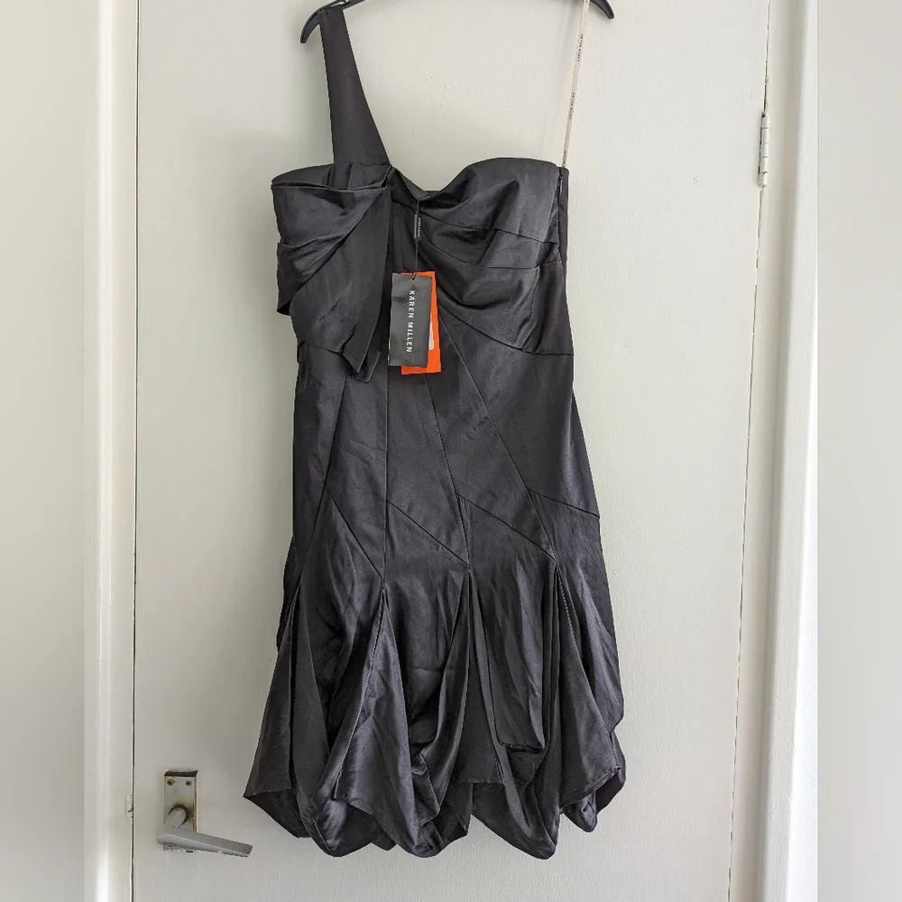 Karen Millen silk, new with tags one strap dress - Picture 1 of 7